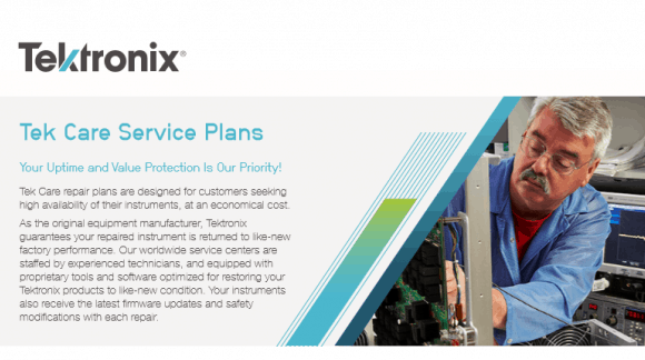 Tektronix Service Options